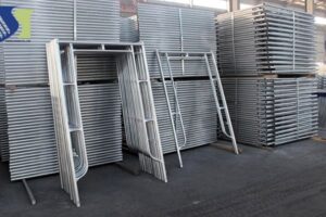 Giàn giáo khung là gì? Cấu tạo và kích thước của chúng như nào?